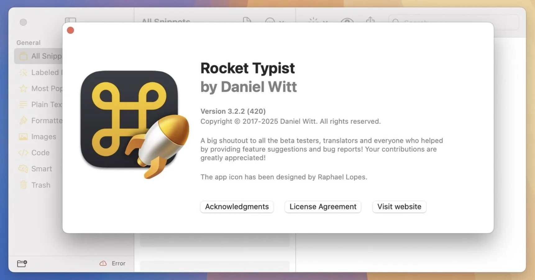图片[1]破解版下载 | Rocket Typist Pro 3.2.2 快捷短语输入工具破解版下载 | MacPJ - 最新Mac软件与游戏破解版资源下载