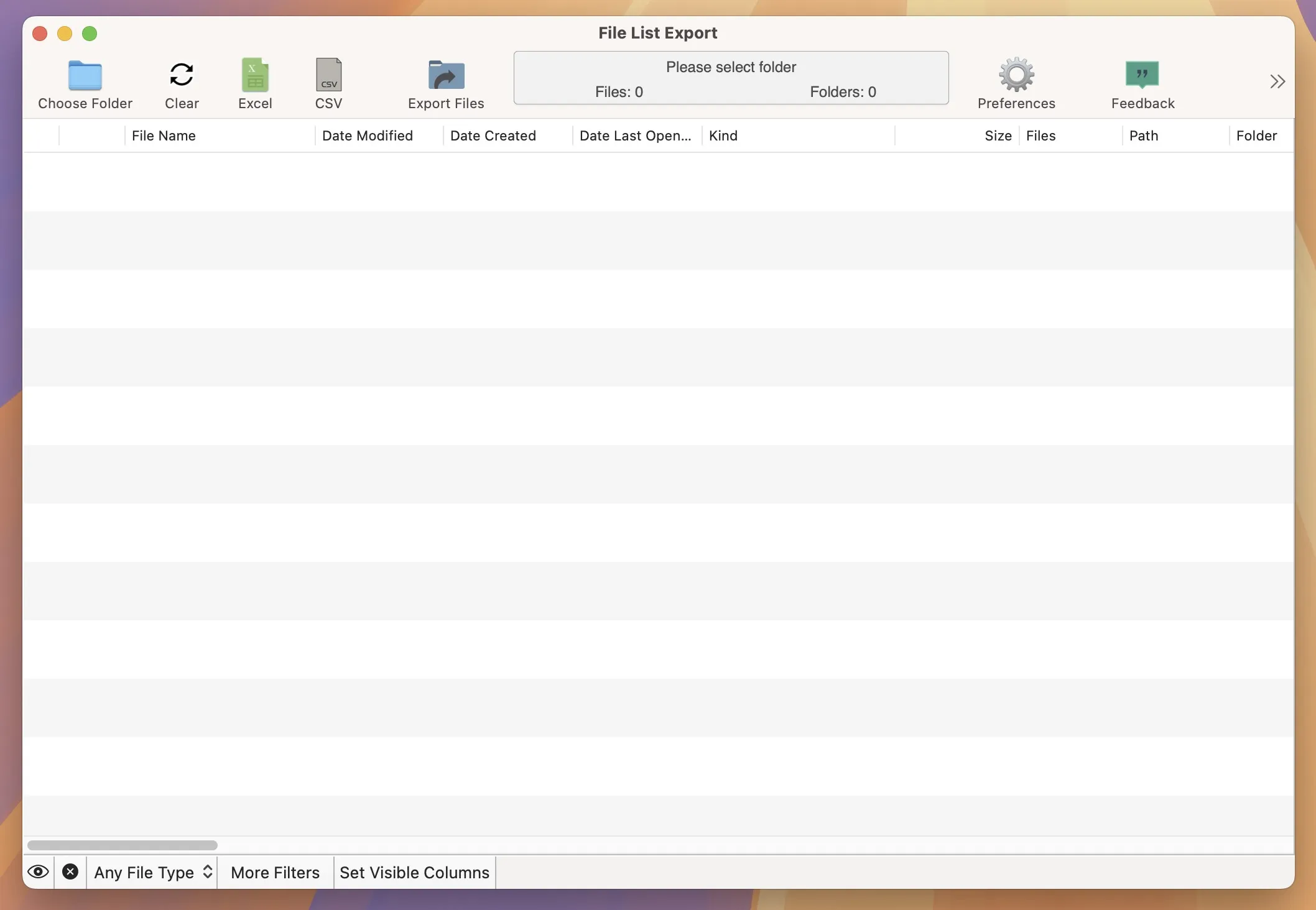 图片[1]破解版下载 | File list Export 2.9.3 文件列表导出工具破解版下载 | MacPJ - 最新Mac软件与游戏破解版资源下载