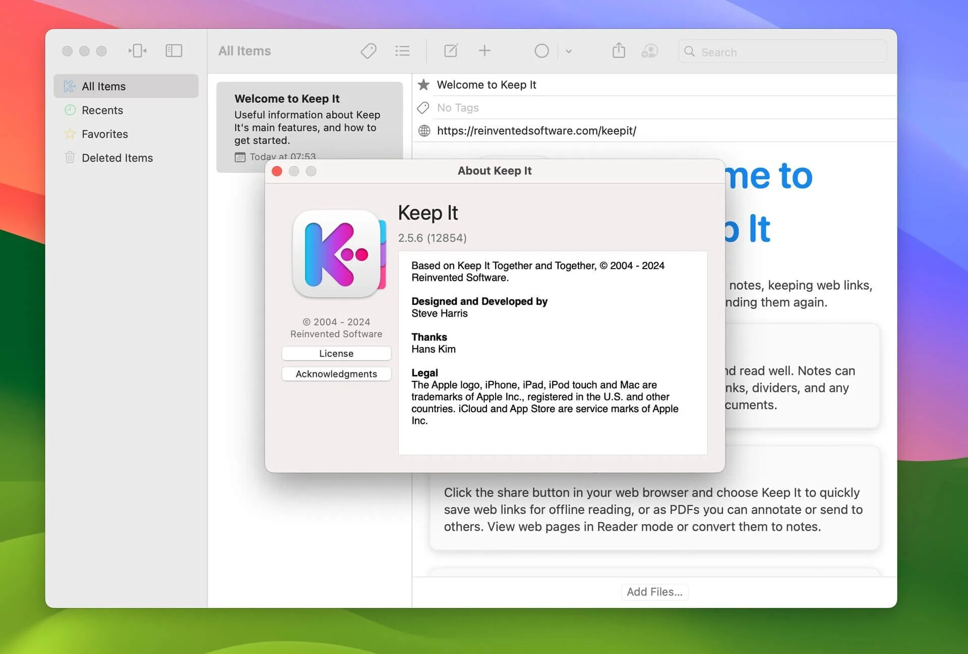 图片[1]破解版下载 | Keep It 2.6.4 简单易用的笔记管理工具破解版下载 | MacPJ - 最新Mac软件与游戏破解版资源下载