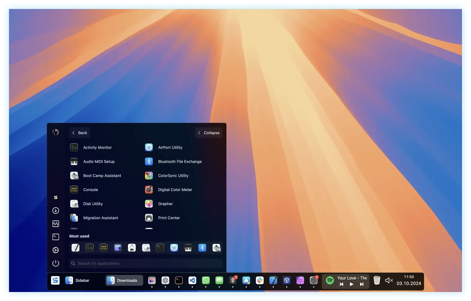 图片[1]破解版下载 | Sidebar 1.8.4 macOS的Dock替代工具破解版下载 | MacPJ - 最新Mac软件与游戏破解版资源下载