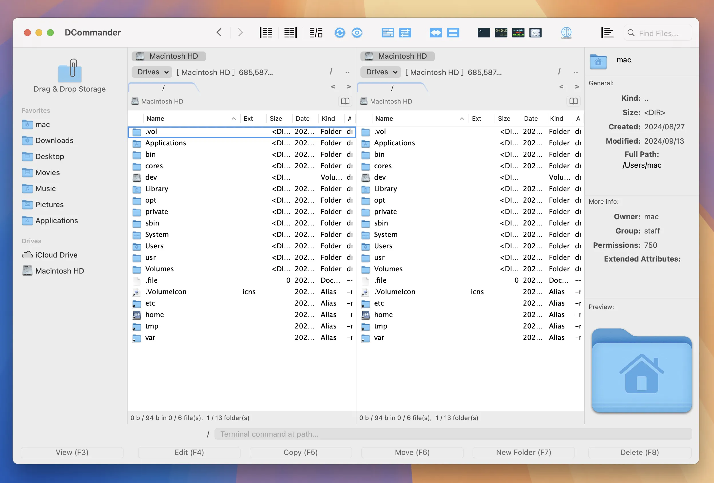 图片[1]破解版下载 | DCommander 3.9.7 文件管理器破解版下载 | MacPJ - 最新Mac软件与游戏破解版资源下载