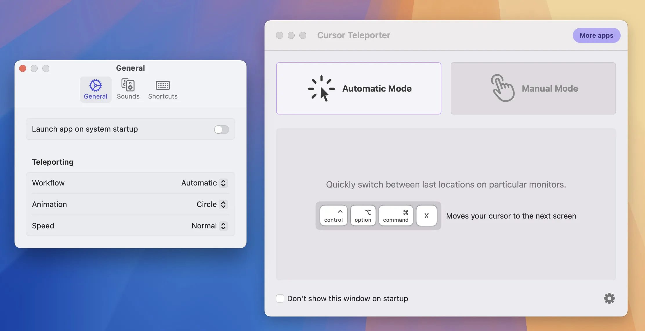 图片[1]破解版下载 | Cursor Teleporter 1.0.2 多屏幕光标切换工具破解版下载 | MacPJ - 最新Mac软件与游戏破解版资源下载