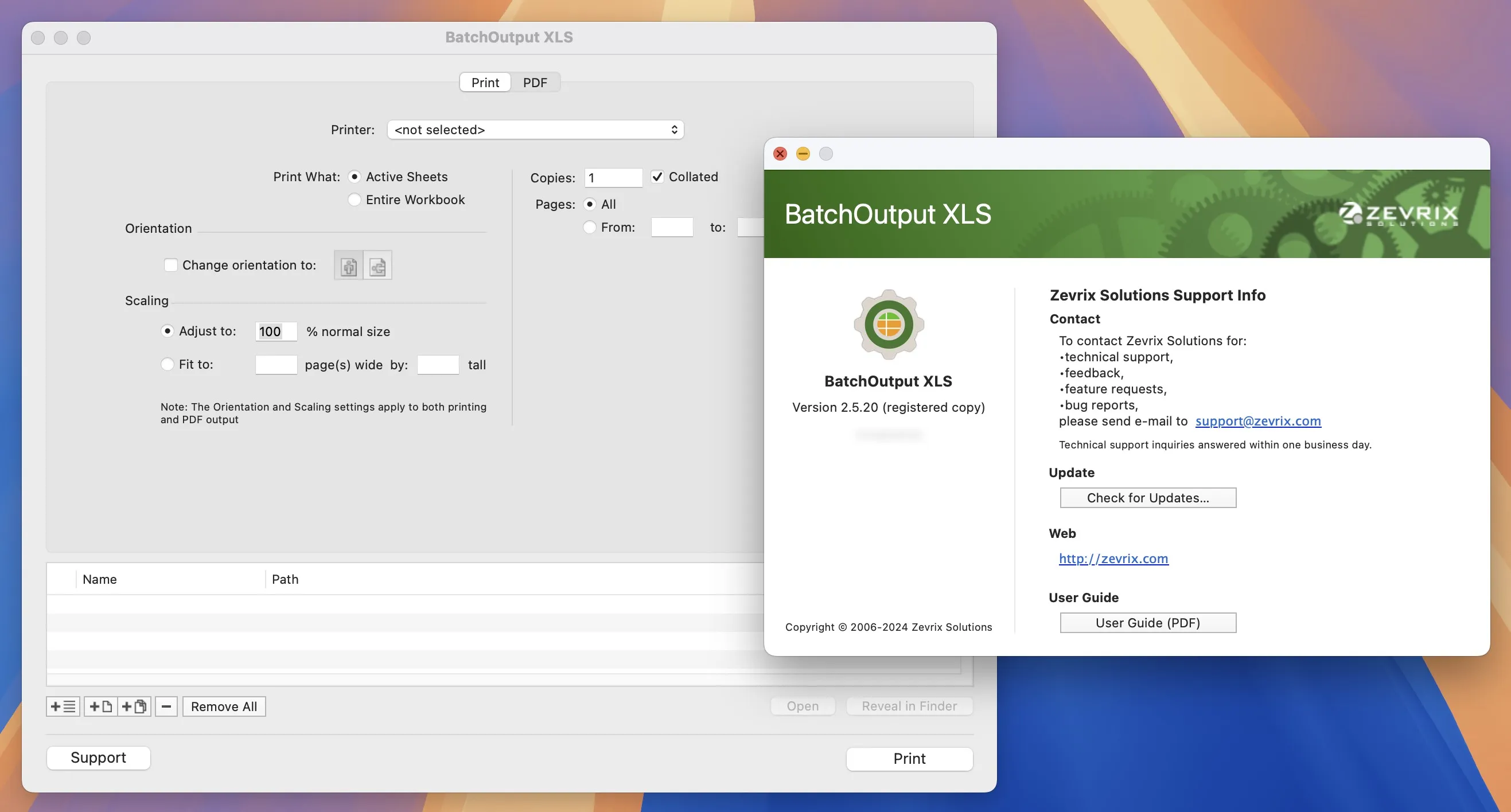 图片[1]破解版下载 | BatchOutput XLS 2.5.20 自动从Excel生成PDF破解版下载 | MacPJ - 最新Mac软件与游戏破解版资源下载