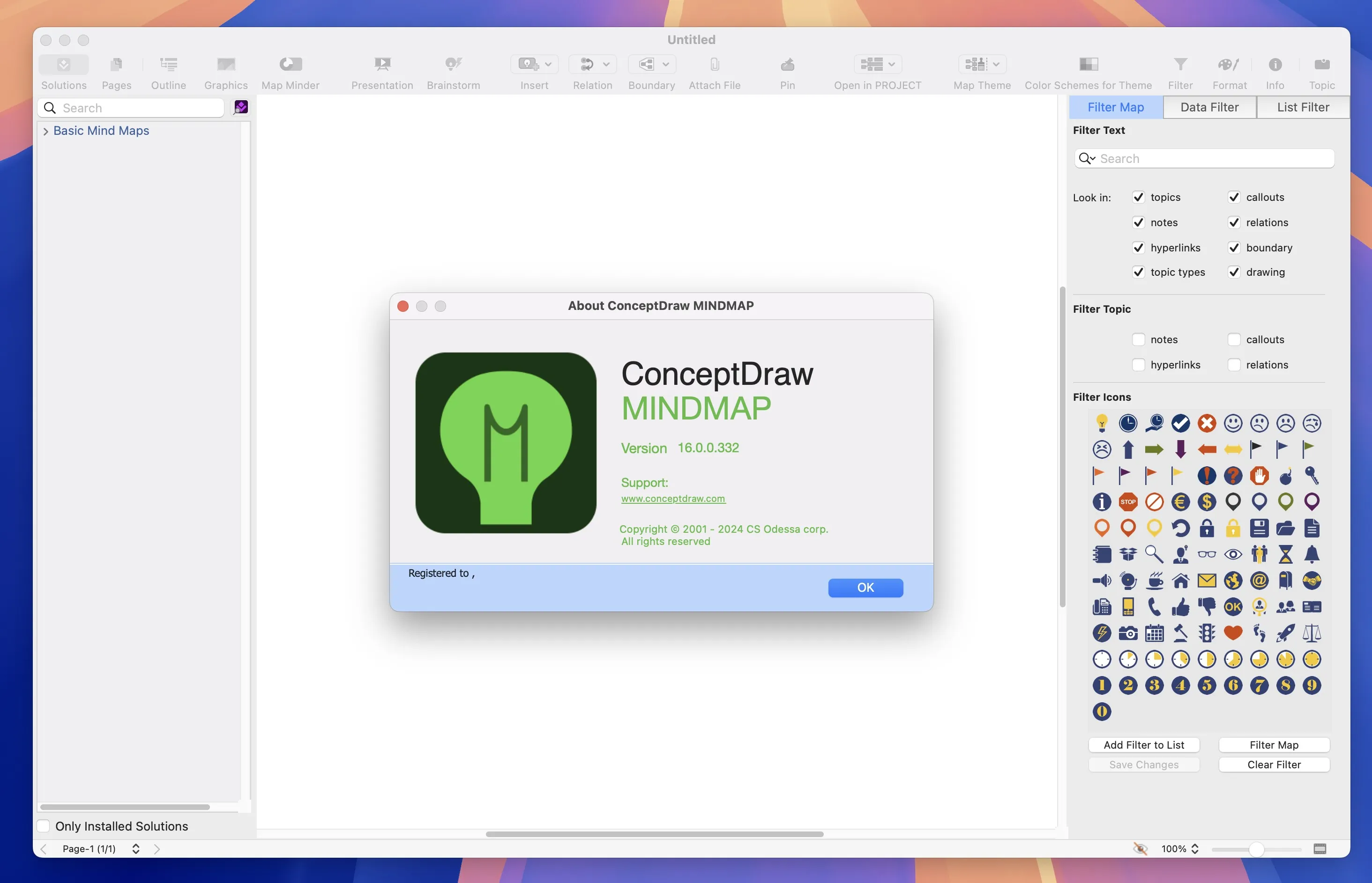 图片[1]破解版下载 | ConceptDraw MINDMAP 16.0.0.332 专业思维导图软件破解版下载 | MacPJ - 最新Mac软件与游戏破解版资源下载