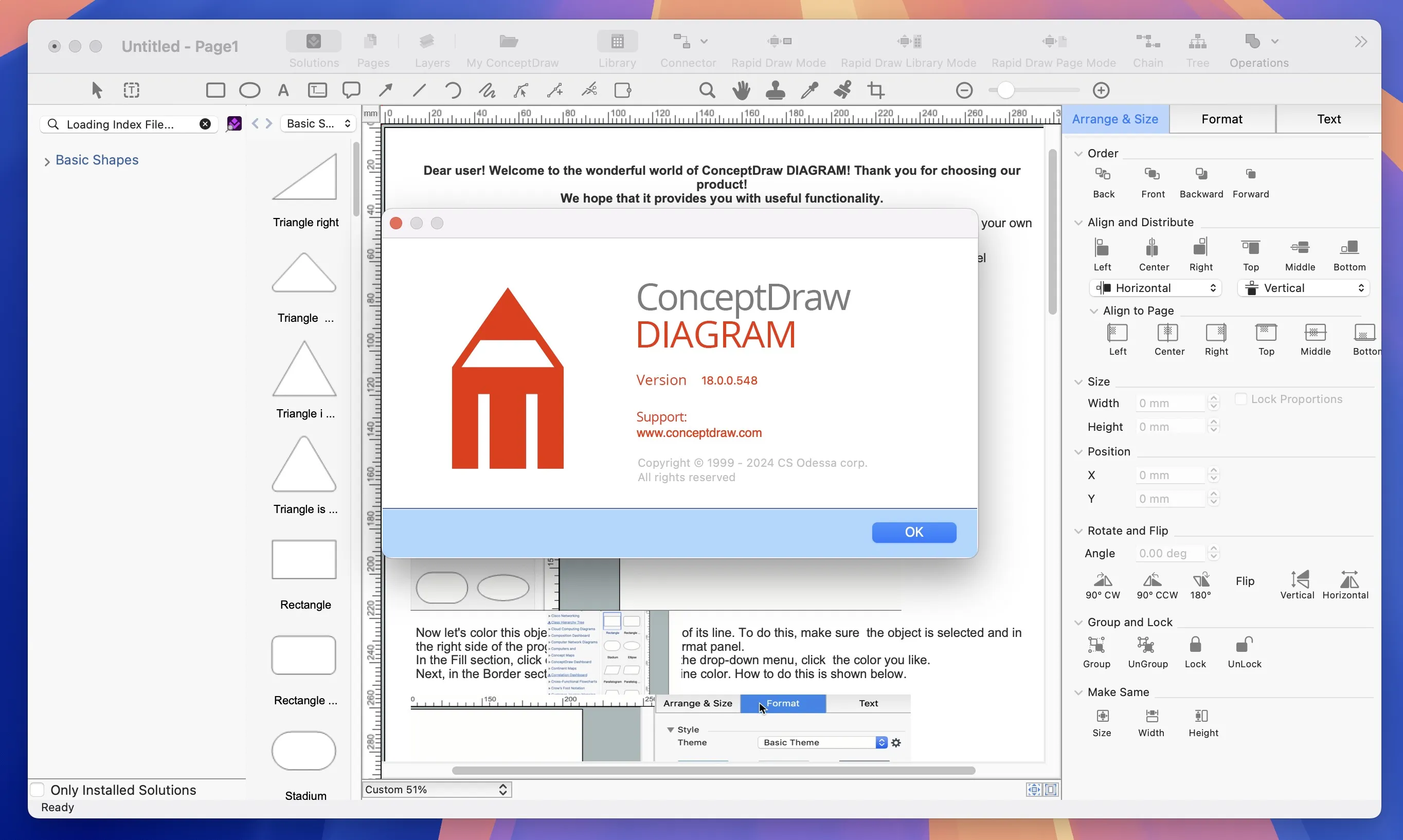 图片[1]破解版下载 | ConceptDraw DIAGRAM 18.0.0.548 商业图形设计软件破解版下载 | MacPJ - 最新Mac软件与游戏破解版资源下载