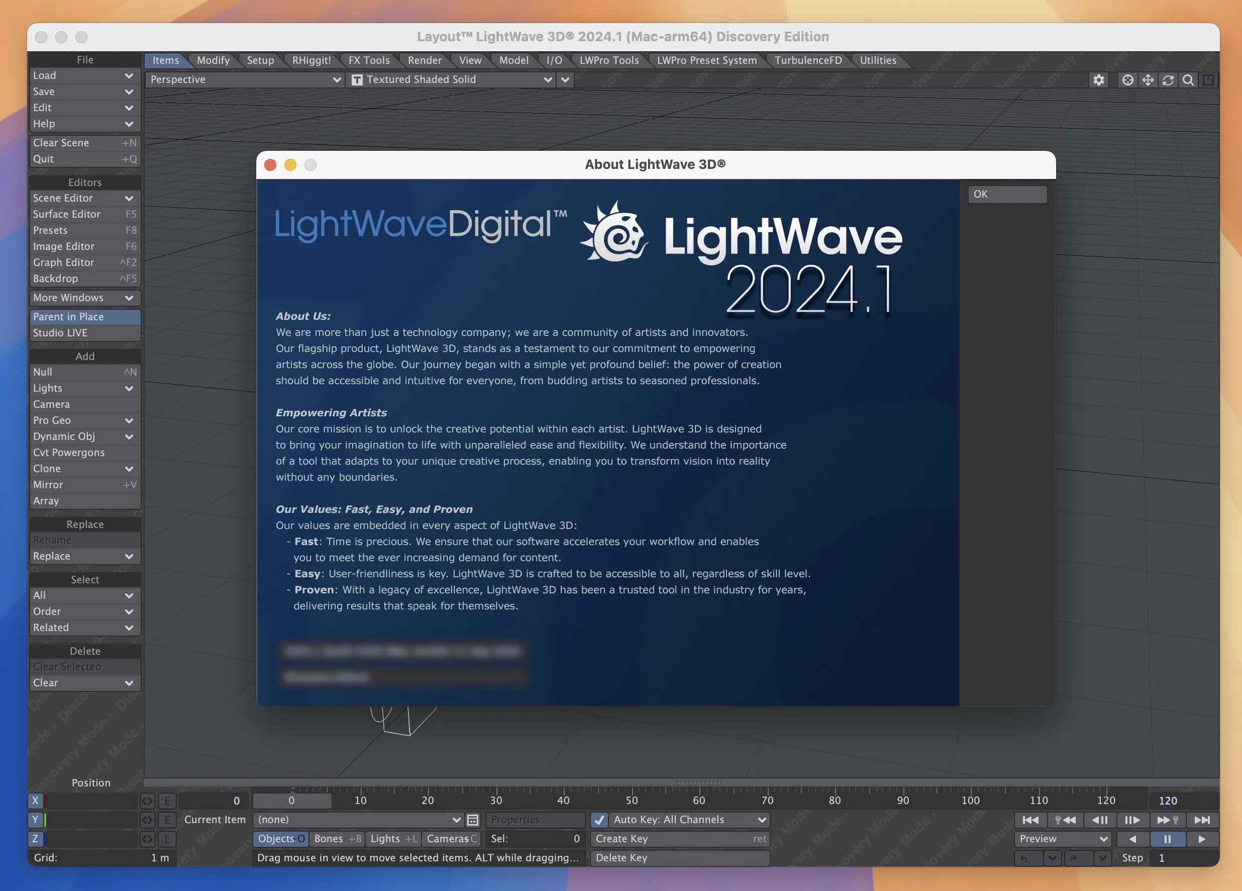 图片[1]破解版下载 | NewTek LightWave 3D 2024.1.0 3D动画制作软件破解版下载 | MacPJ - 最新Mac软件与游戏破解版资源下载