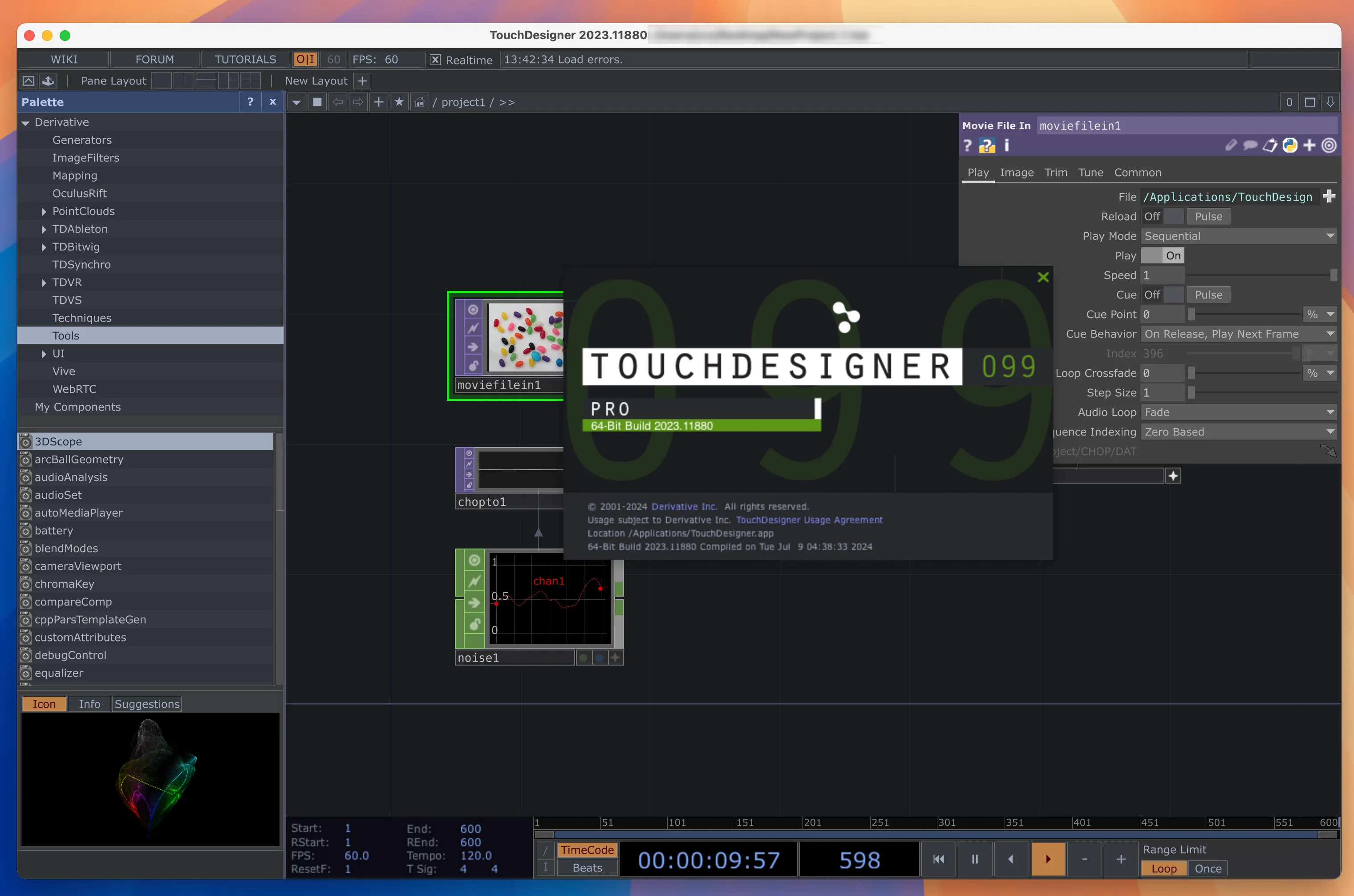 图片[1]破解版下载 | TouchDesigner Pro 2023.11880 可视化原型渲染设计破解版下载 | MacPJ - 最新Mac软件与游戏破解版资源下载