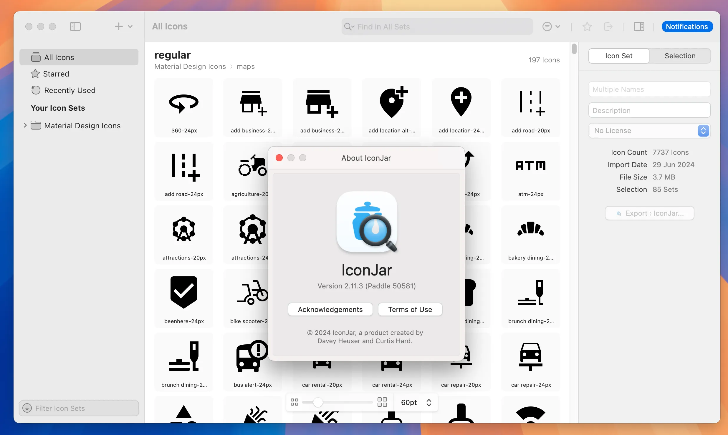 图片[1]破解版下载 | IconJar 2.11.3 图标管理工具破解版下载 | MacPJ - 最新Mac软件与游戏破解版资源下载
