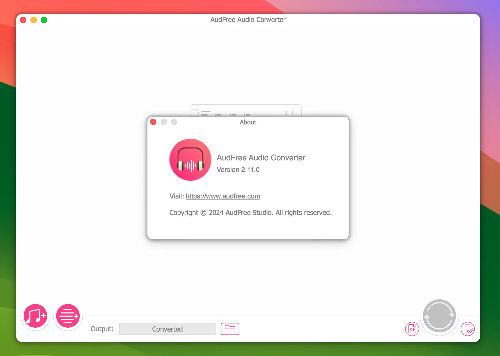图片[1]破解版下载 | AudFree DRM Audio Converter 2.11.0 音频转换器破解版下载 | MacPJ - 最新Mac软件与游戏破解版资源下载