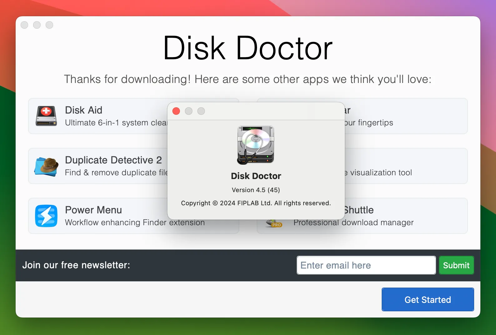 图片[1]破解版下载 | Disk Doctor 4.5 系统清理工具破解版下载 | MacPJ - 最新Mac软件与游戏破解版资源下载