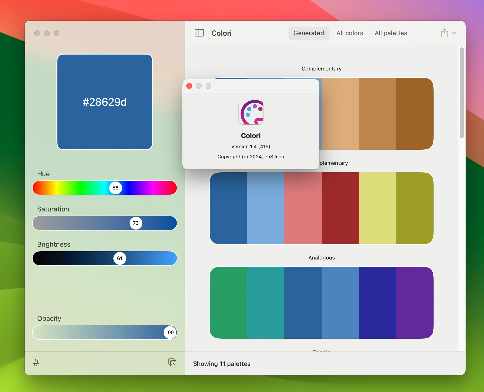 图片[1]破解版下载 | Colori 1.4 颜色设计软件破解版下载 | MacPJ - 最新Mac软件与游戏破解版资源下载