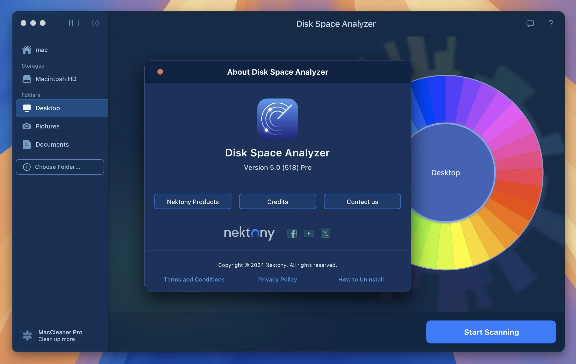 图片[1]破解版下载 | Disk Space Analyzer 4.2.0 macOS硬盘空间管理工具破解版下载 | MacPJ - 最新Mac软件与游戏破解版资源下载