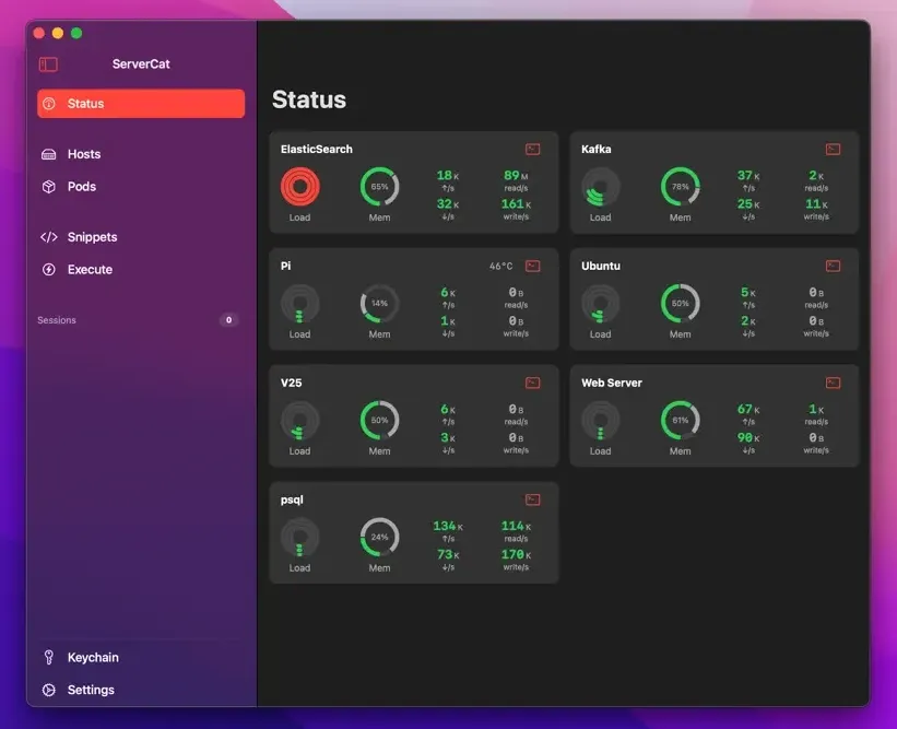 图片[1]破解版下载 | ServerCat SSH Terminal 1.9.0 可视化SSH管理工具破解版下载 | MacPJ - 最新Mac软件与游戏破解版资源下载