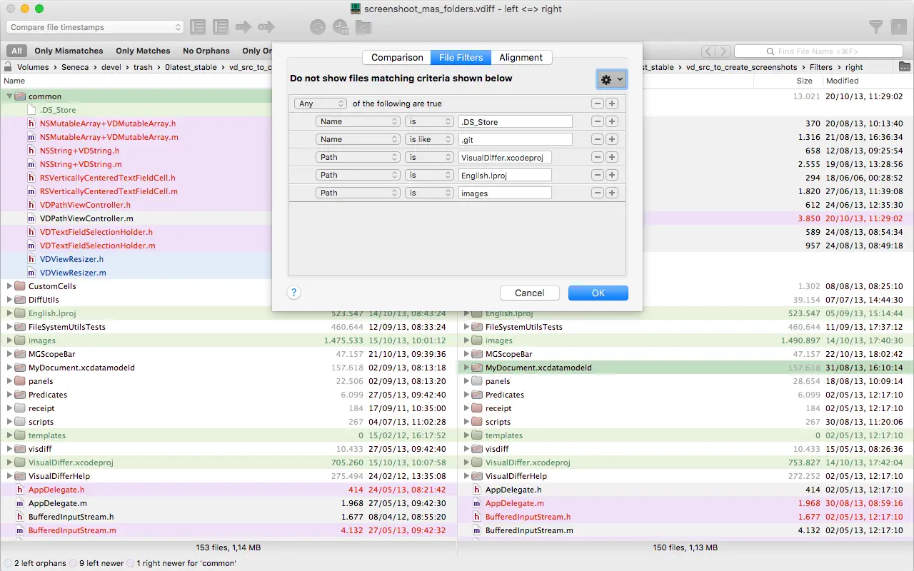 图片[1]破解版下载 | VisualDiffer 1.8.10 文件夹和文件比较工具破解版下载 | MacPJ - 最新Mac软件与游戏破解版资源下载