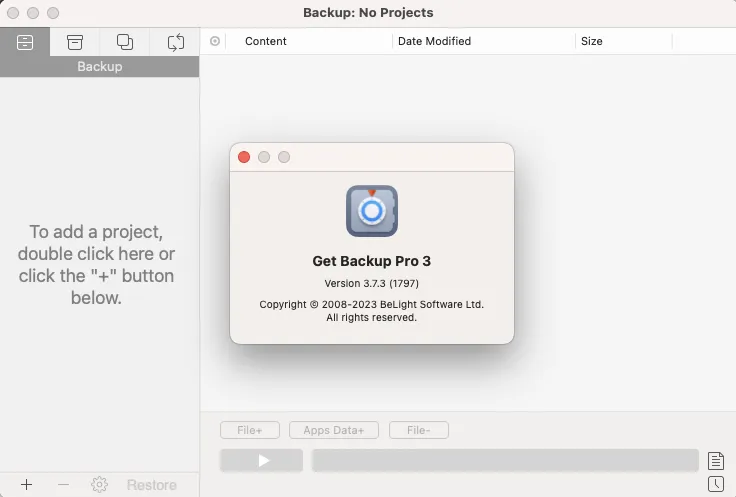 图片[1]破解版下载 | Get Backup Pro 3 3.7.3 强大的数据备份软件破解版下载 | MacPJ - 最新Mac软件与游戏破解版资源下载