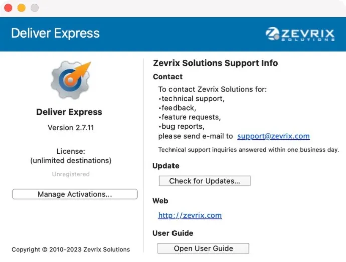 图片[1]破解版下载 | Deliver Express 2.7.11 极速ftp文件传输工具破解版下载 | MacPJ - 最新Mac软件与游戏破解版资源下载
