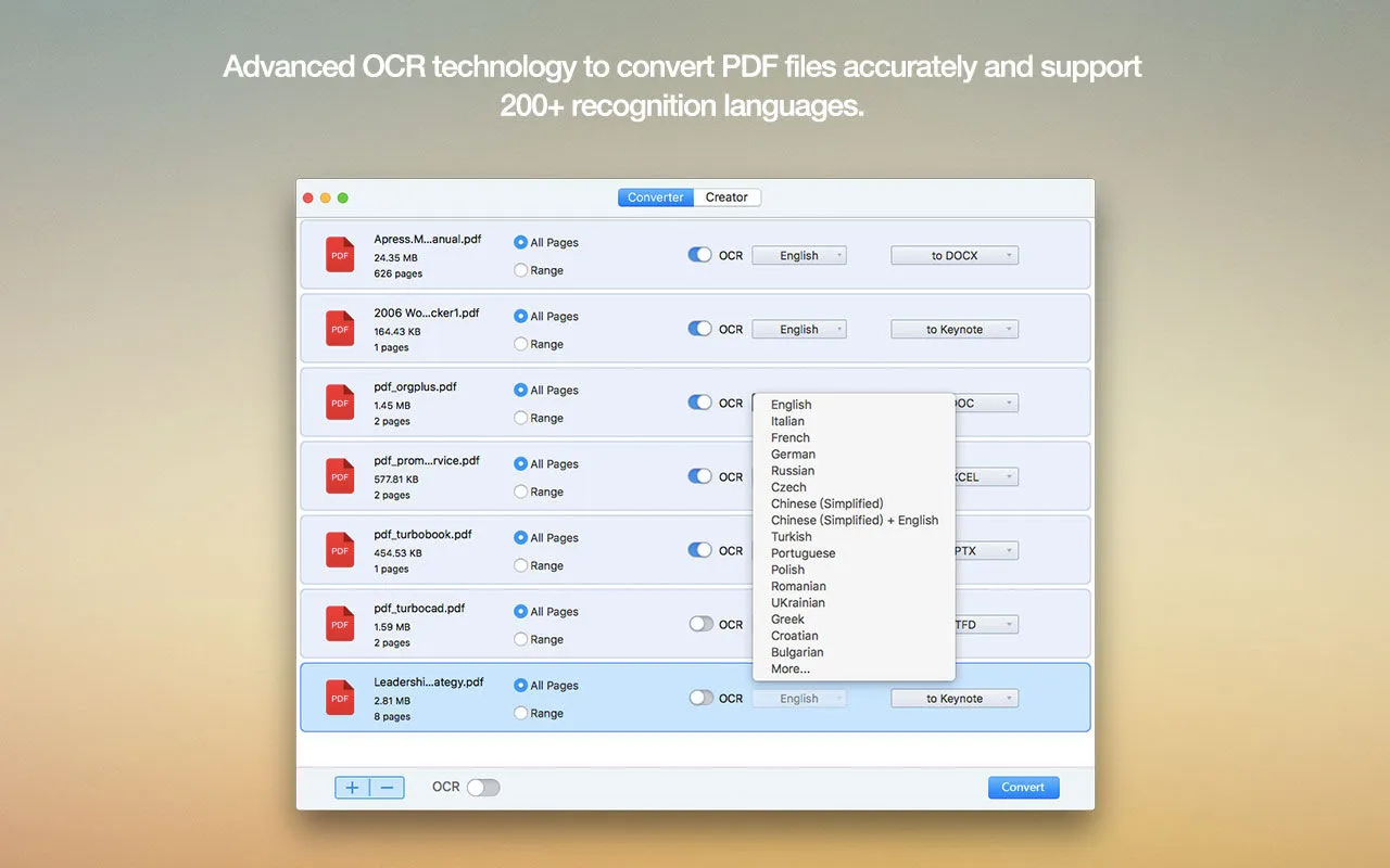 图片[1]破解版下载 | Cisdem PDF Converter OCR 8.2.0 PDF文字识别转换工具破解版下载 | MacPJ - 最新Mac软件与游戏破解版资源下载