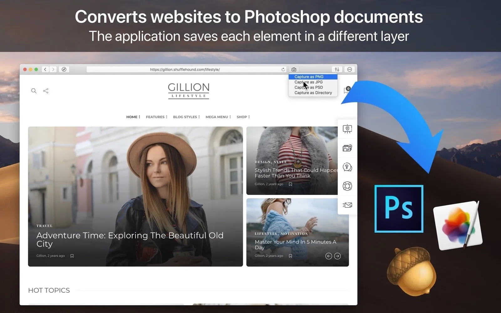 图片[1]破解版下载 | WebToLayers 1.4.0 网站转换成Photoshop文档破解版下载 | MacPJ - 最新Mac软件与游戏破解版资源下载