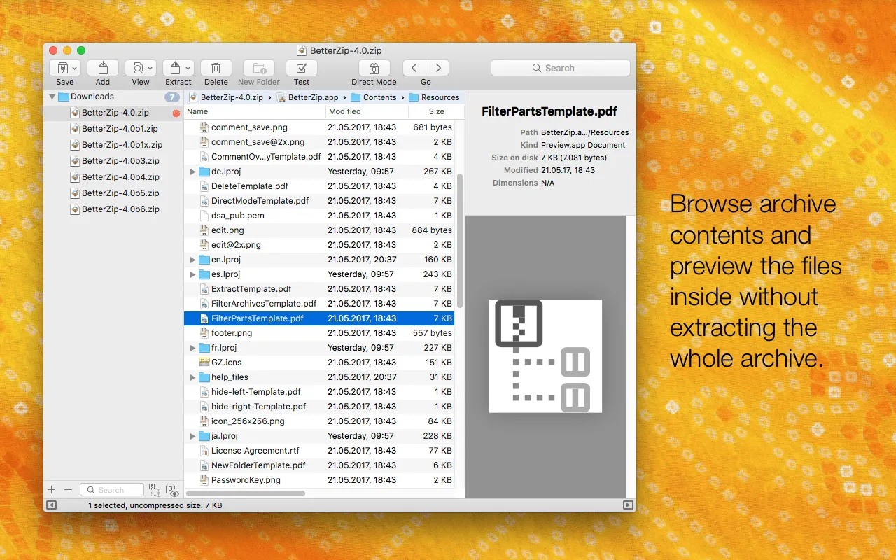 图片[1]破解版下载 | BetterZip 5.4.0 Beta Mac解压缩神器破解版下载 | MacPJ - 最新Mac软件与游戏破解版资源下载