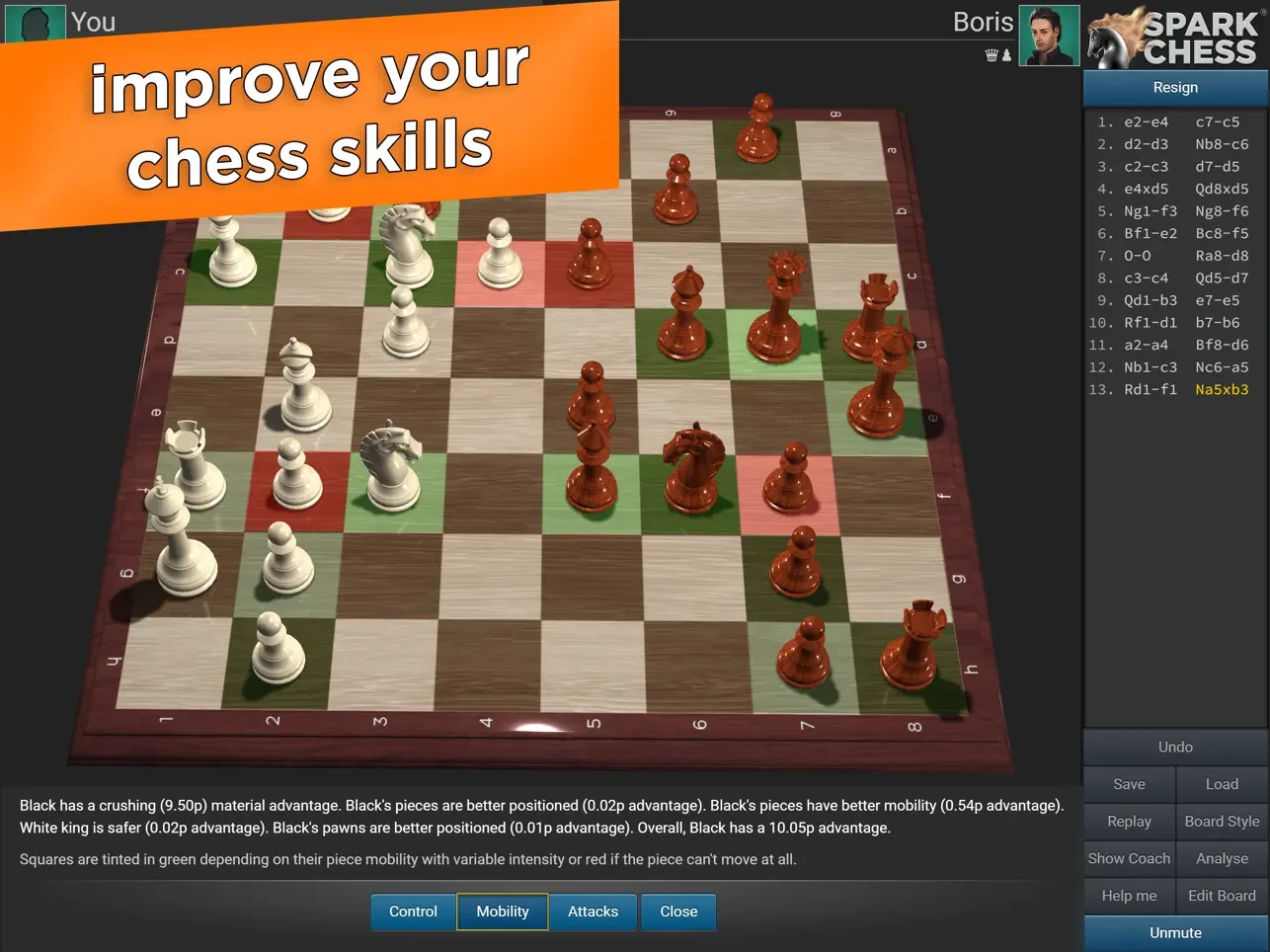 图片[1]破解版下载 | SparkChess Pro (国际象棋 SparkChess Pro) 14.0.3破解版下载 | MacPJ - 最新Mac软件与游戏破解版资源下载