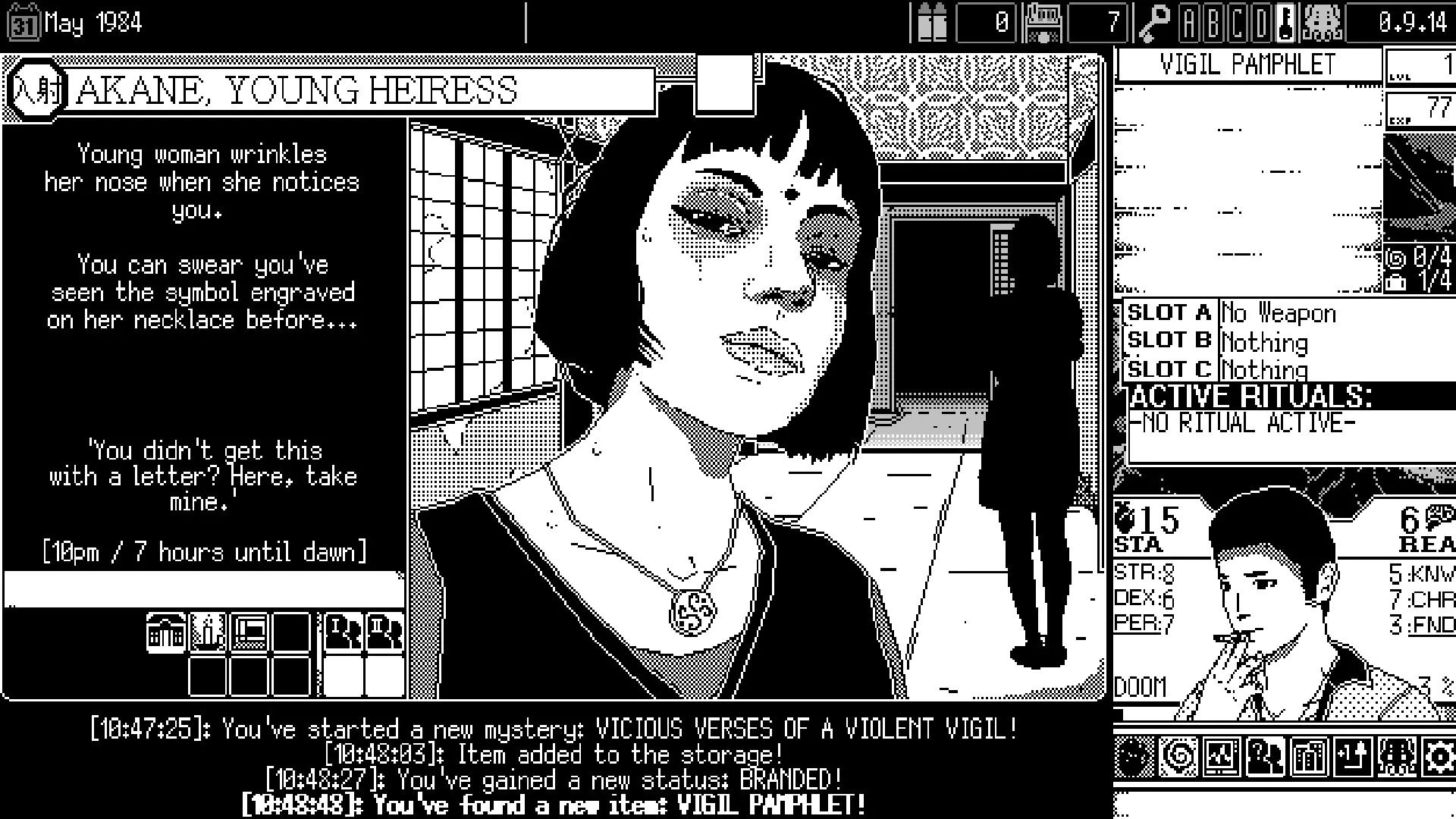 图片[1]破解版下载 | WORLD OF HORROR (恐怖的世界) 1.0破解版下载 | MacPJ - 最新Mac软件与游戏破解版资源下载
