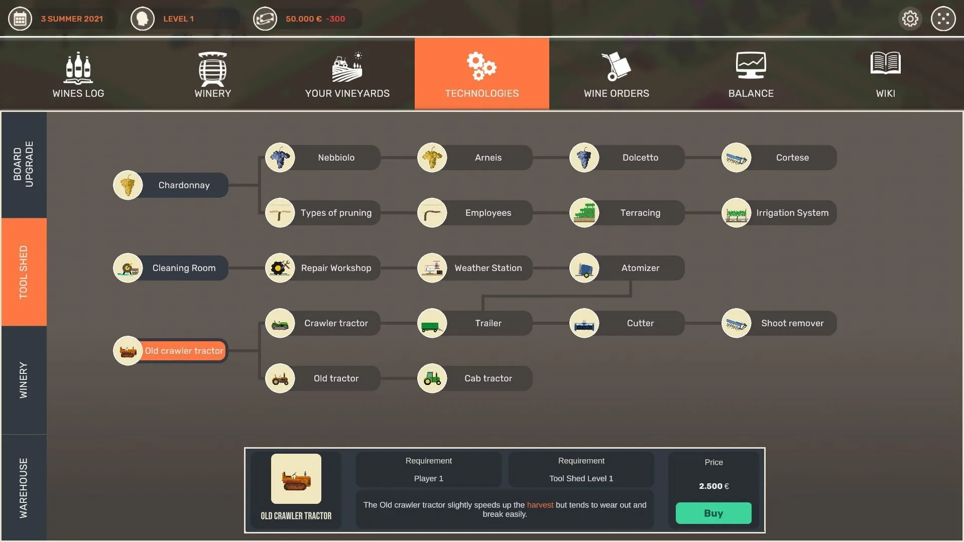 图片[1]破解版下载 | Hundred Days – Winemaking Simulator (百日酿酒模拟器) 1.3.6m1破解版下载 | MacPJ - 最新Mac软件与游戏破解版资源下载