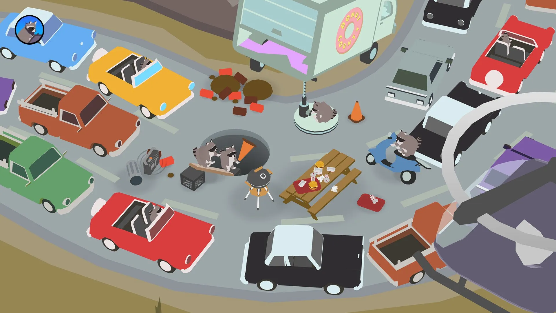 图片[1]破解版下载 | Donut County (甜甜圈都市) 1.1.0破解版下载 | MacPJ - 最新Mac软件与游戏破解版资源下载