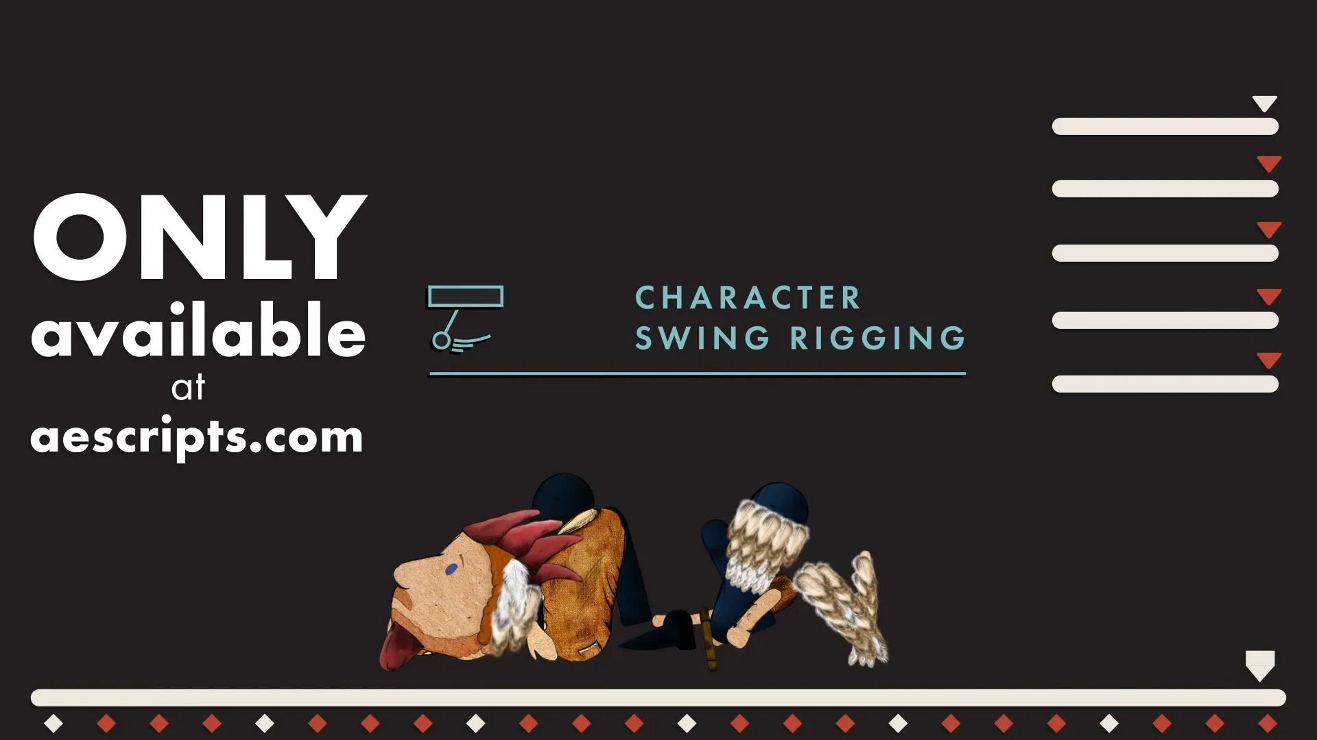 Character Swing Rigging 1.5.6 AE骨骼绑定插件破解版下载 | MacPJ - 最新Mac软件与游戏破解版资源下载