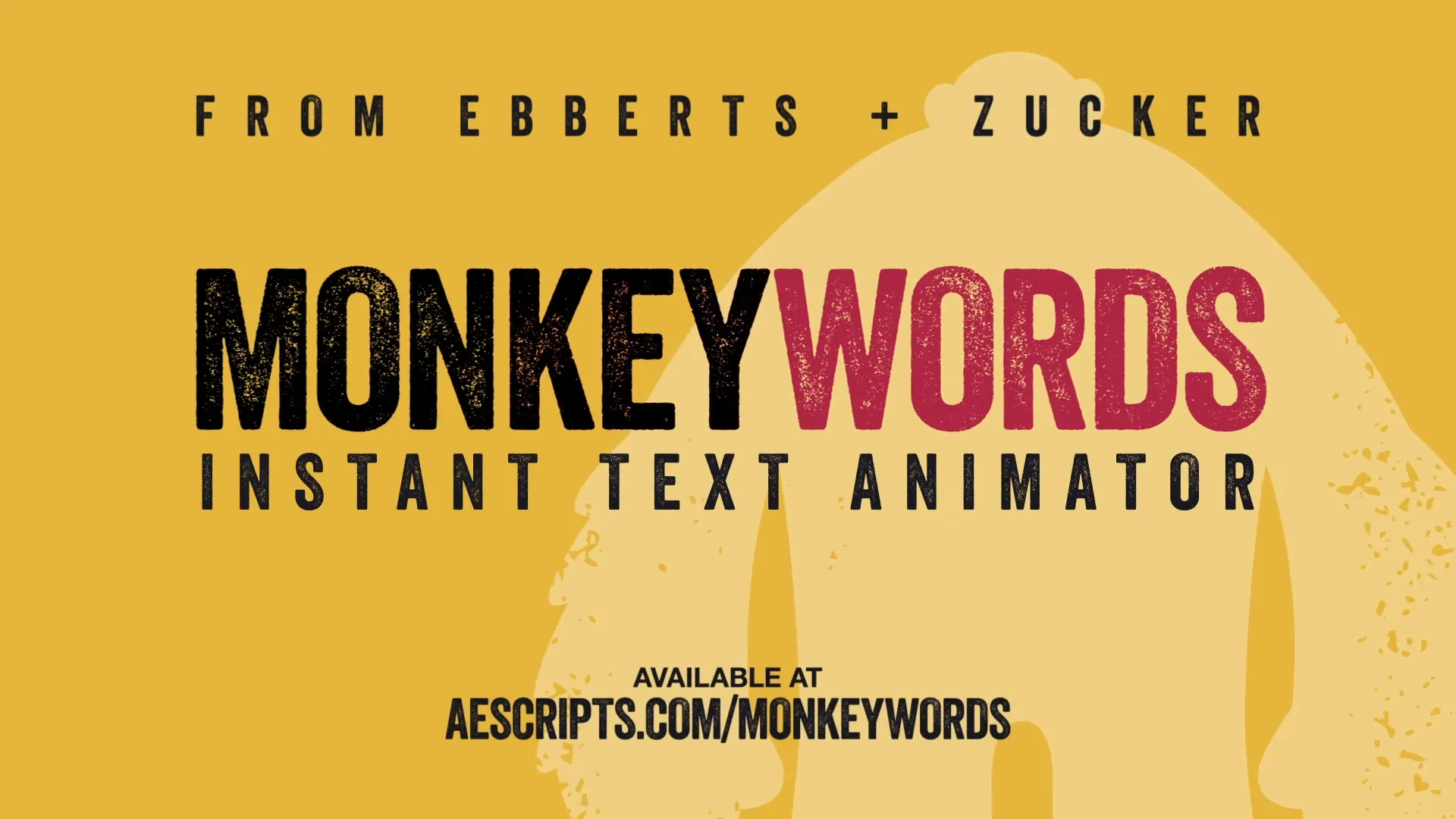 MonkeyWords 1.0 AE脚本-文字标题自动排版快速生成动画破解版下载 | MacPJ - 最新Mac软件与游戏破解版资源下载