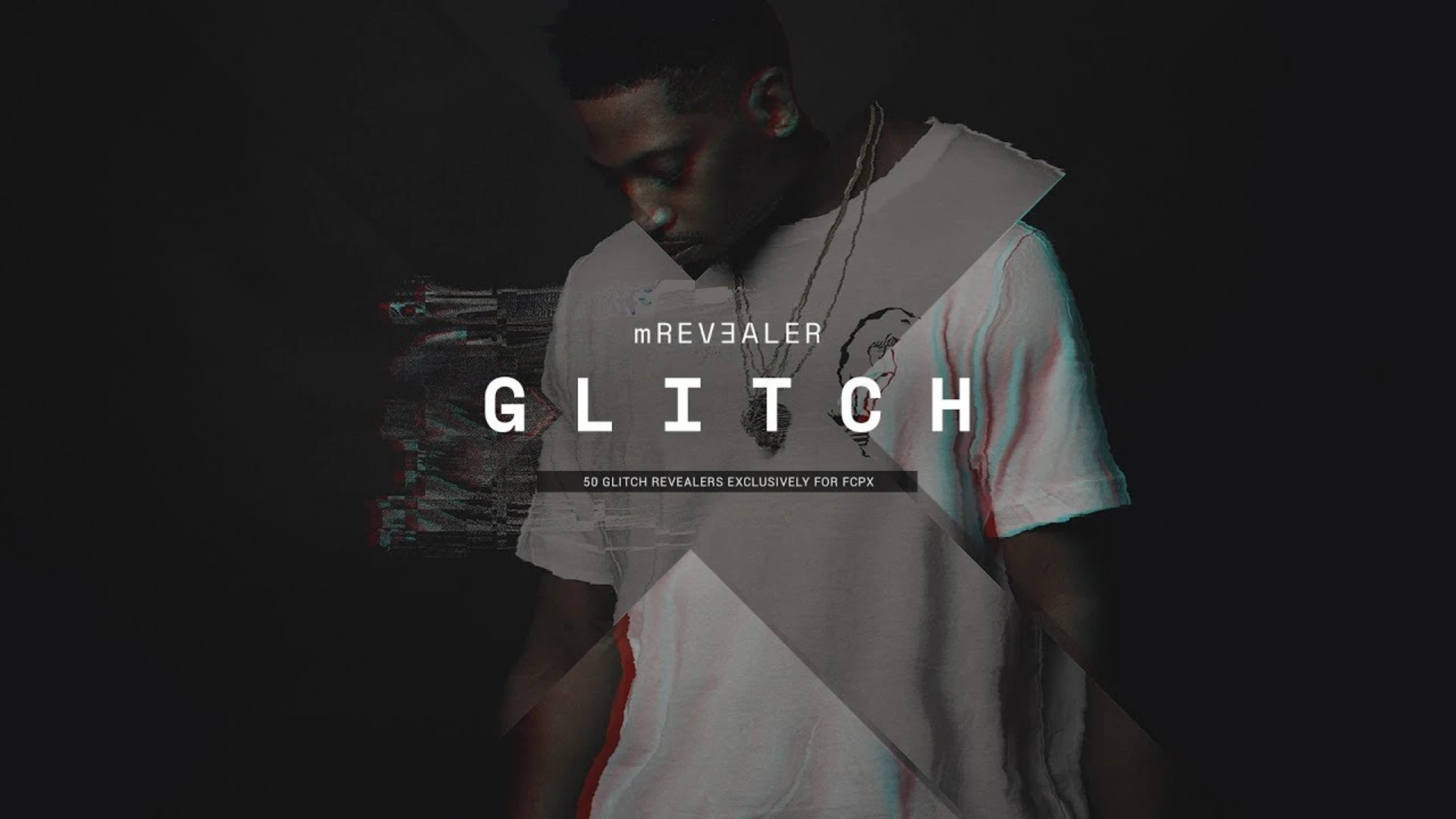 motionVFX mRevealer Glitch FCPX插件-30种故障干扰毛刺破解版下载 | MacPJ - 最新Mac软件与游戏破解版资源下载