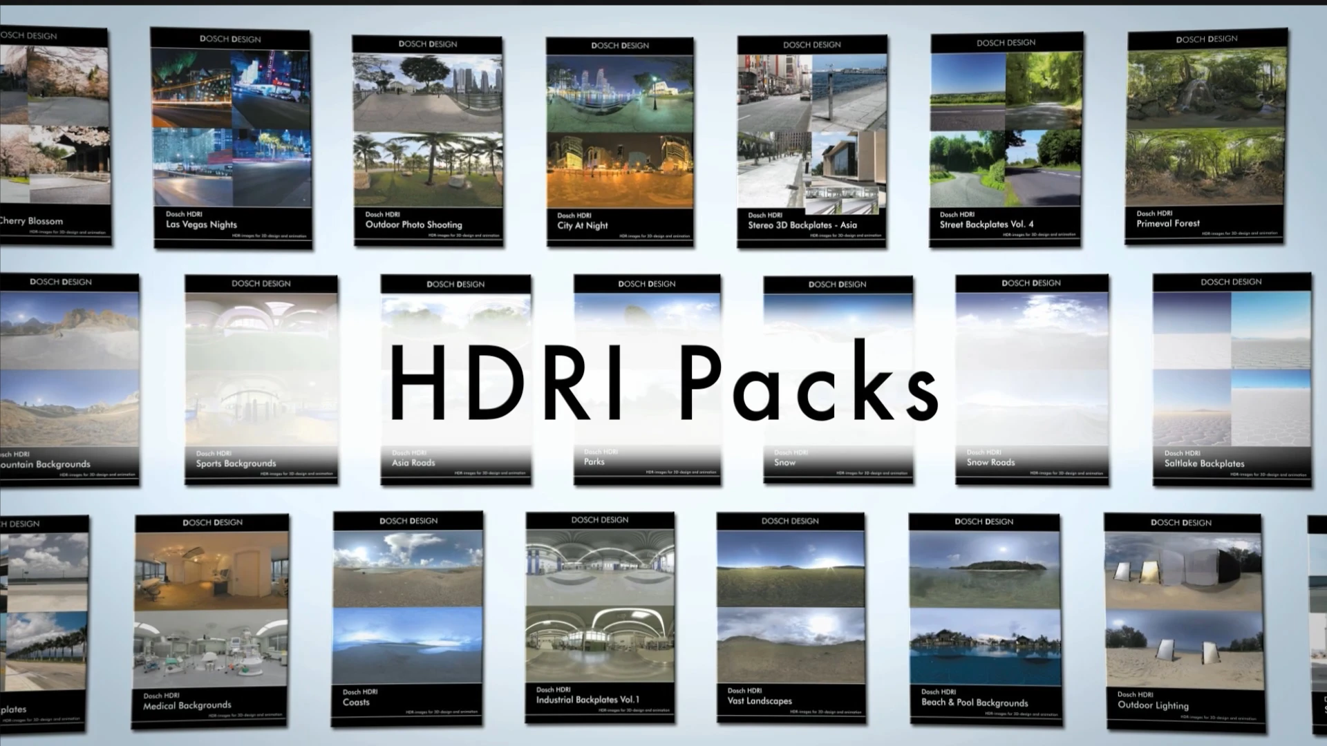 DOSCH HDRI 室外极端环境HDR高动态贴图破解版下载 | MacPJ - 最新Mac软件与游戏破解版资源下载