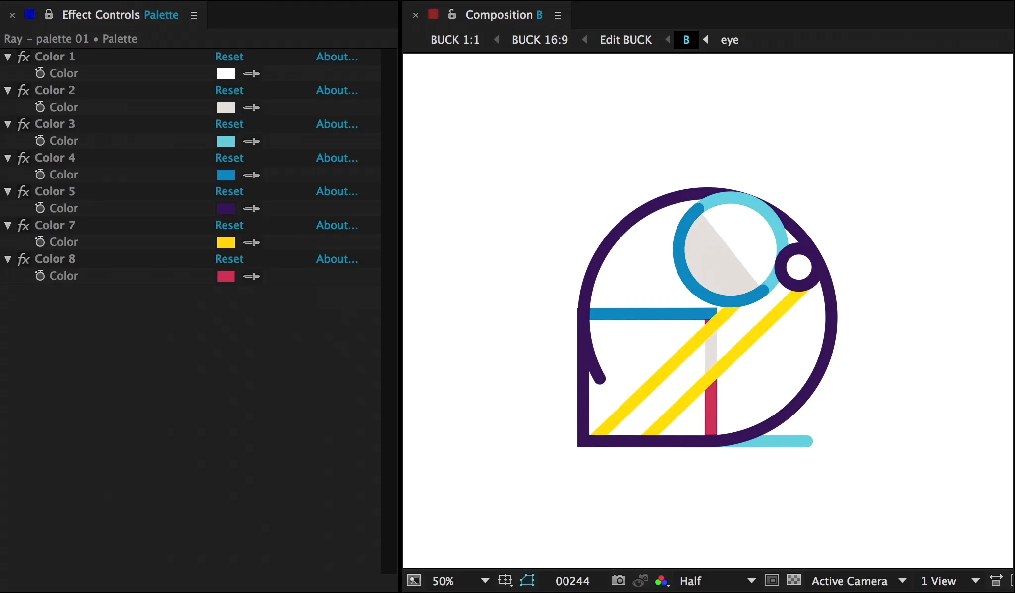 Ray Dynamic Color 2 2.5.10 色彩自动搭配AE插件破解版下载 | MacPJ - 最新Mac软件与游戏破解版资源下载