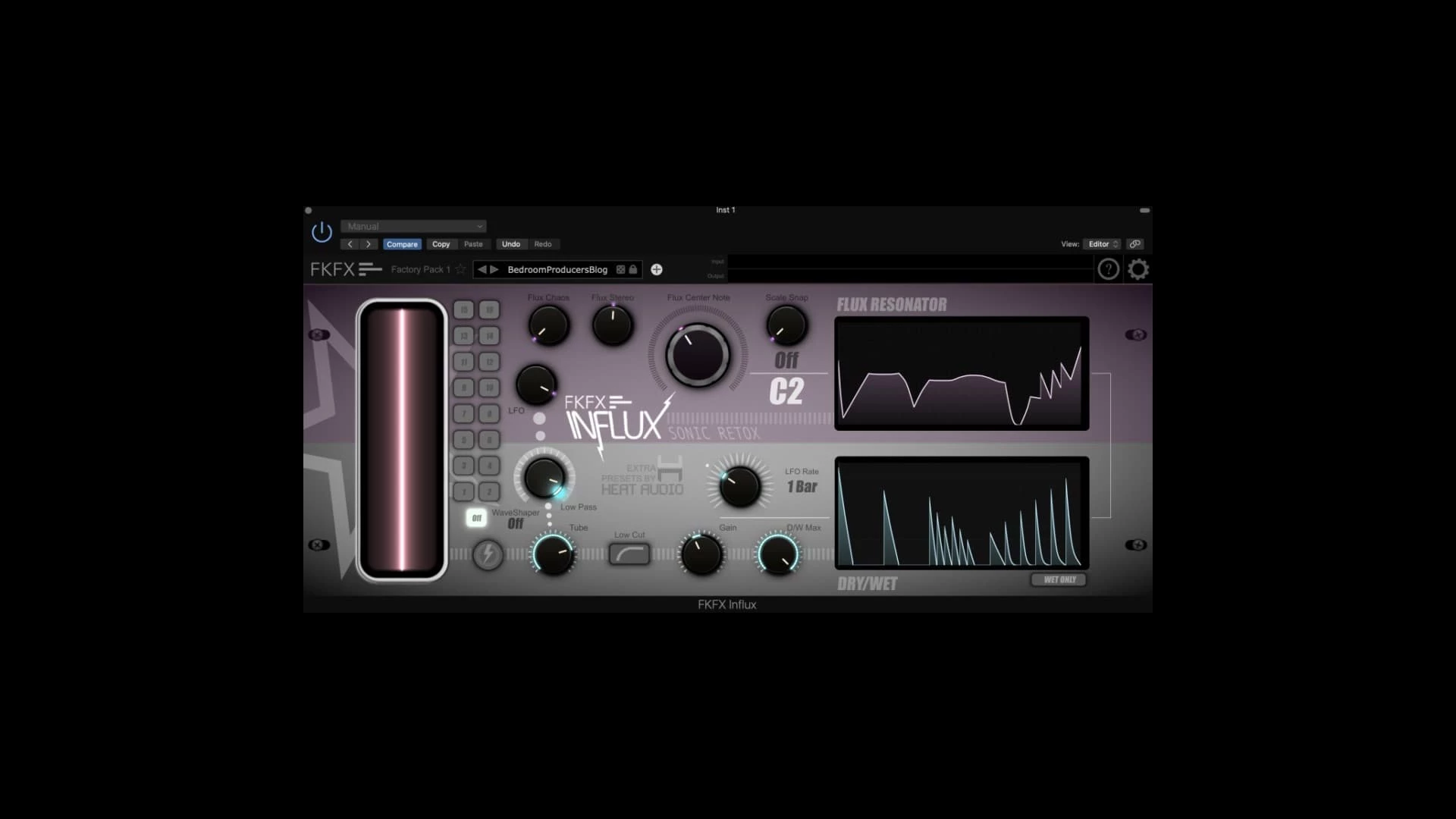 FKFX INFLUX 1.8.5 音频插件破解版下载 | MacPJ - 最新Mac软件与游戏破解版资源下载