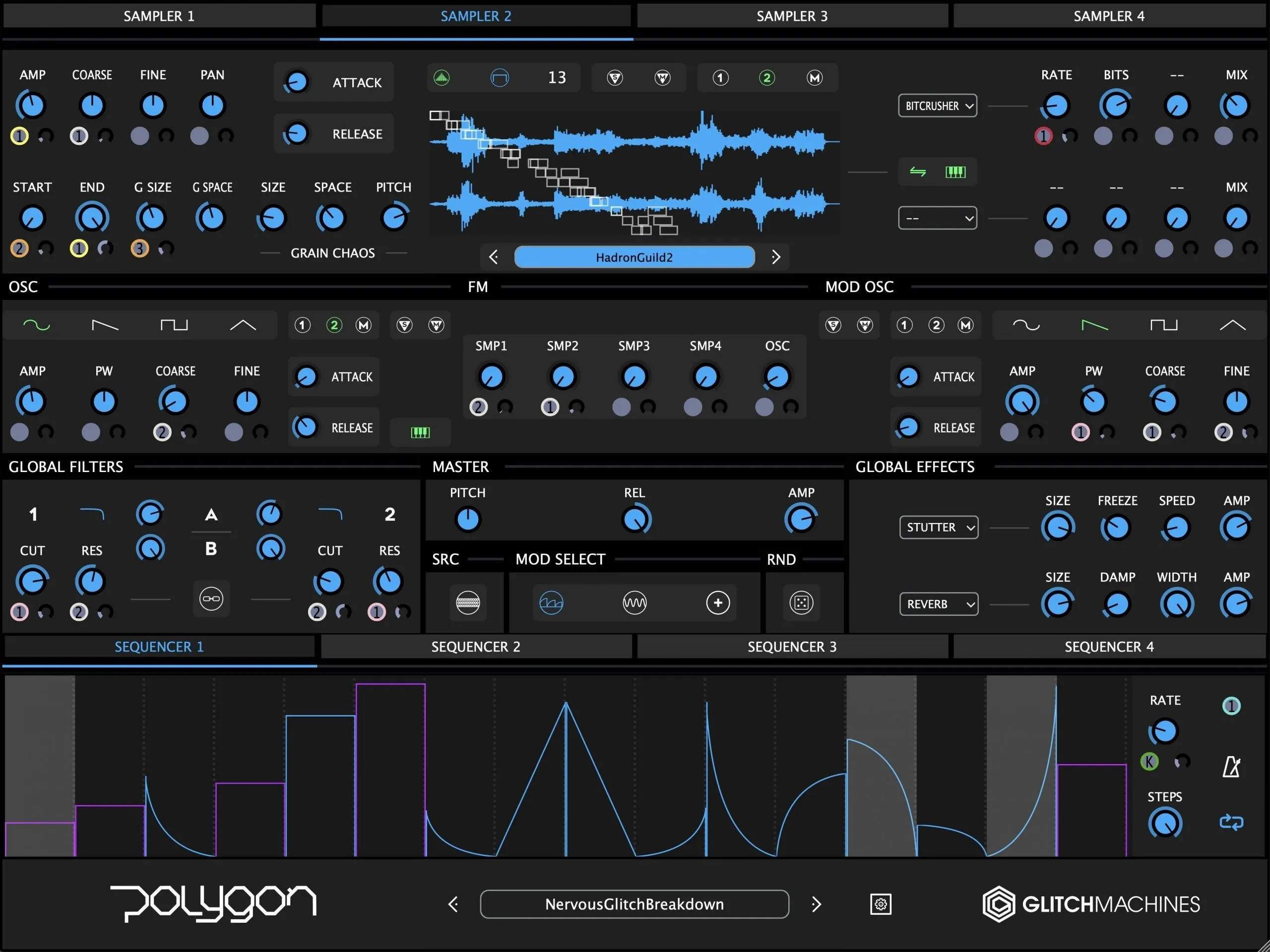 Glitchmachines Polygon 2.1.0 故障采样合成器插件破解版下载 | MacPJ - 最新Mac软件与游戏破解版资源下载