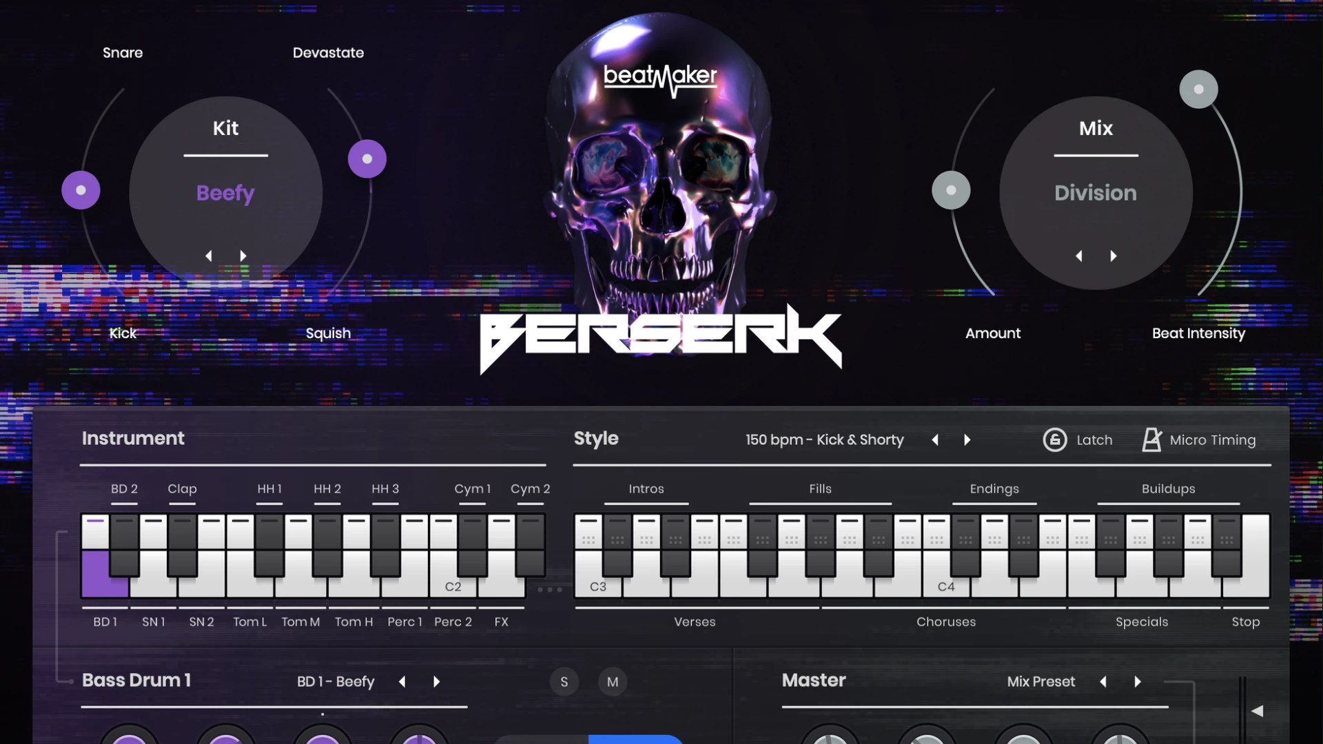 uJAM Beatmaker BM-BERSERK 2.3.1 Dubstep 节拍制作插件破解版下载 | MacPJ - 最新Mac软件与游戏破解版资源下载
