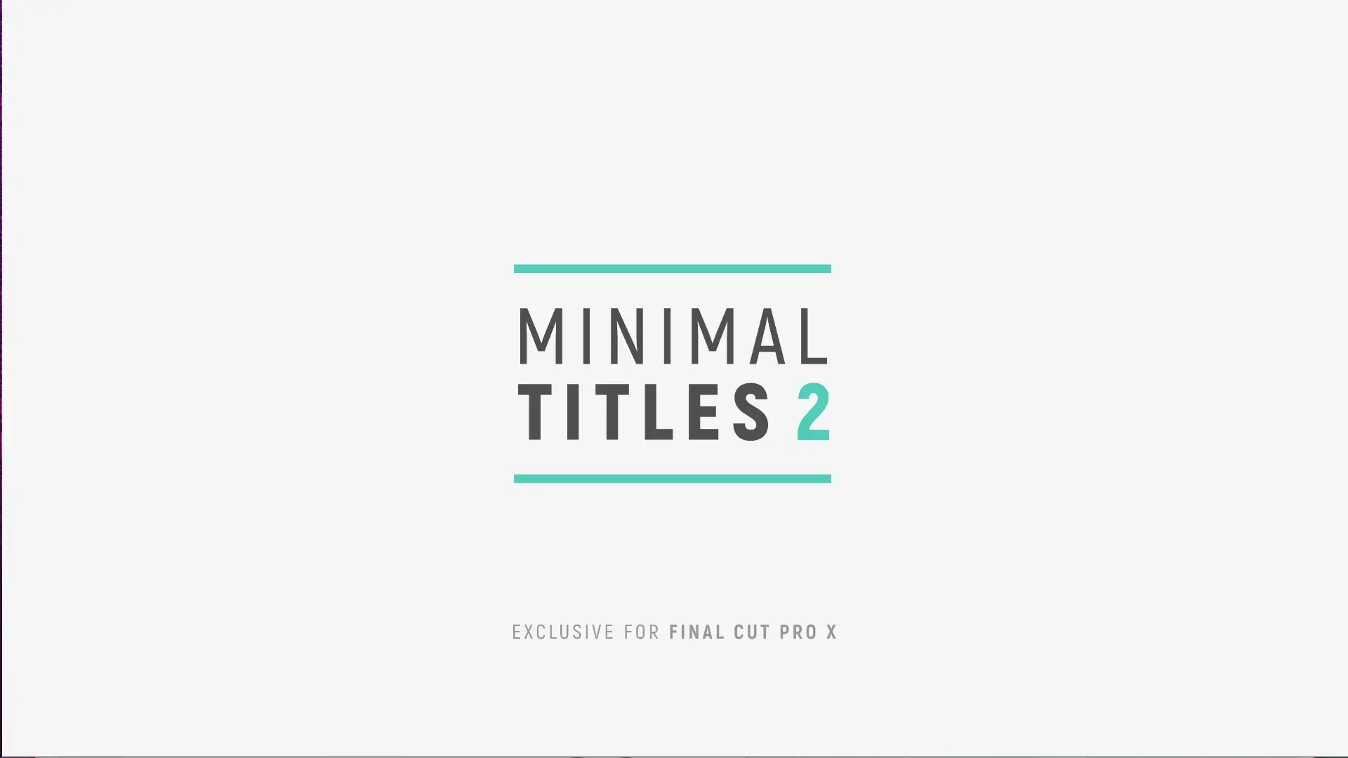 LenoFX Minimal Titles 2  FCPX插件-30组简洁文字标题字幕动画预设破解版下载 | MacPJ - 最新Mac软件与游戏破解版资源下载