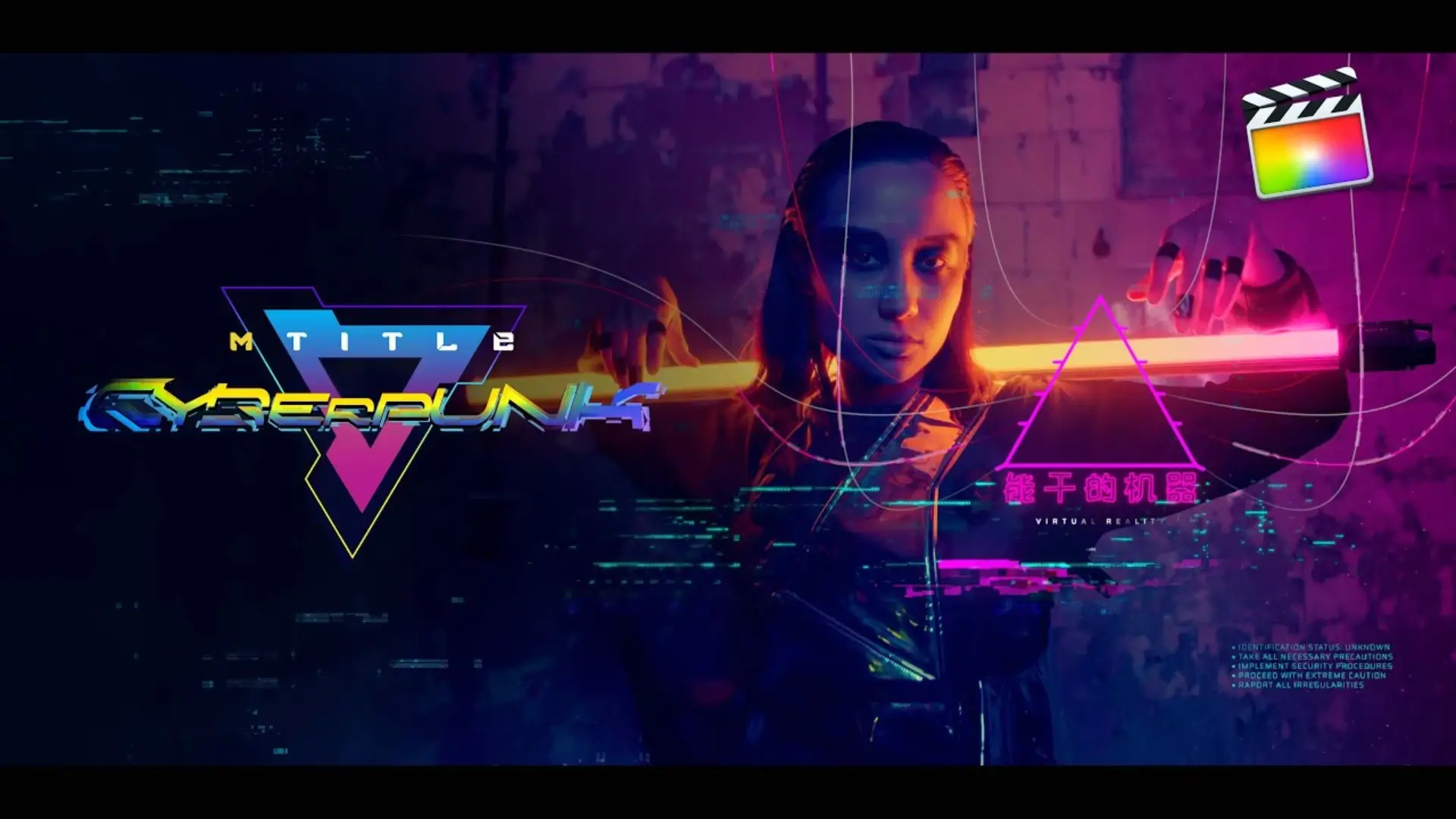 motionVFX mTitle Cyberpunk FCPX插件-科技感赛博朋克毛刺破解版下载 | MacPJ - 最新Mac软件与游戏破解版资源下载