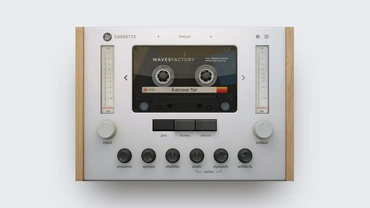 Wavesfactory Cassette 1.0.6 盒式磁带模拟器插件破解版下载 | MacPJ - 最新Mac软件与游戏破解版资源下载