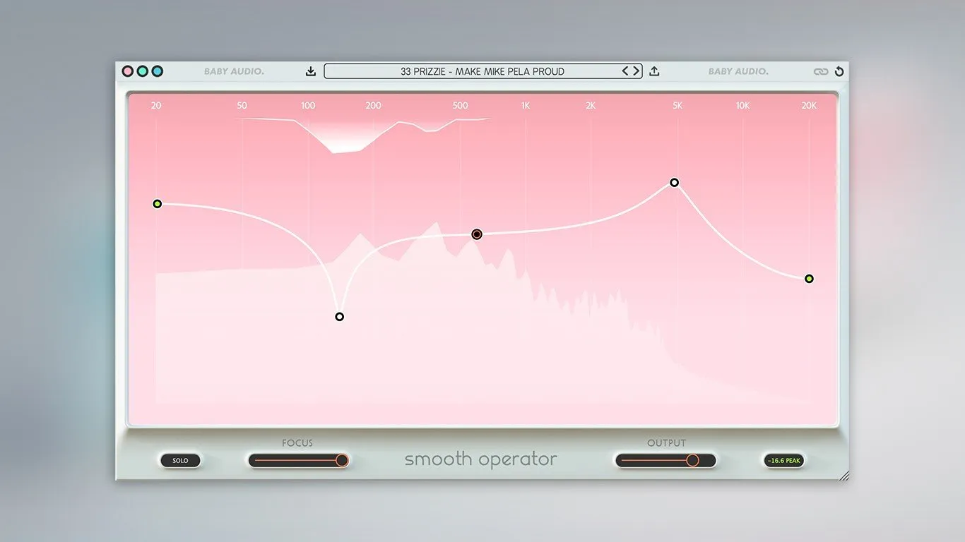 Baby Audio Smooth Operator 1.6.0 音频插件-频谱平衡器破解版下载 | MacPJ - 最新Mac软件与游戏破解版资源下载