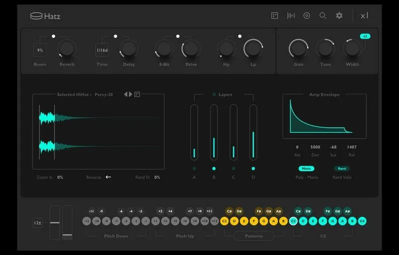 Thenatan Hatz 1.0.0 踩镲和军鼓音频插件破解版下载 | MacPJ - 最新Mac软件与游戏破解版资源下载
