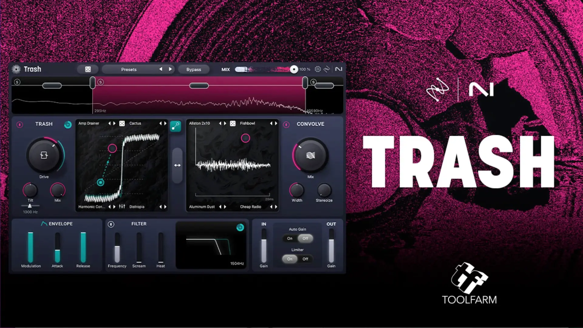 iZotope Trash 1.2.0 失真效果音频插件破解版下载 | MacPJ - 最新Mac软件与游戏破解版资源下载