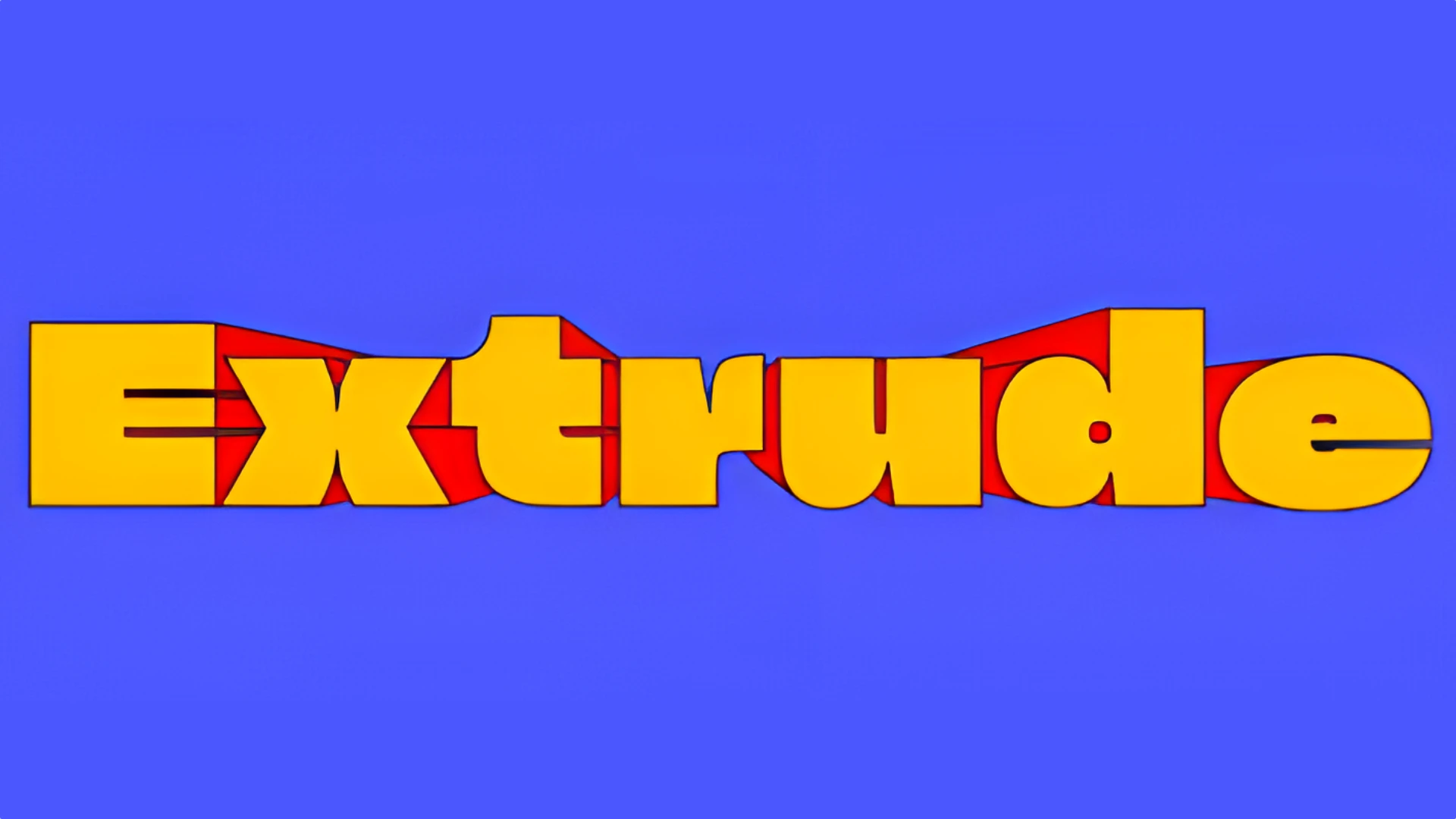 Extrude 1.0.1 AE插件-文字蒙版图形层拉伸挤压效果破解版下载 | MacPJ - 最新Mac软件与游戏破解版资源下载