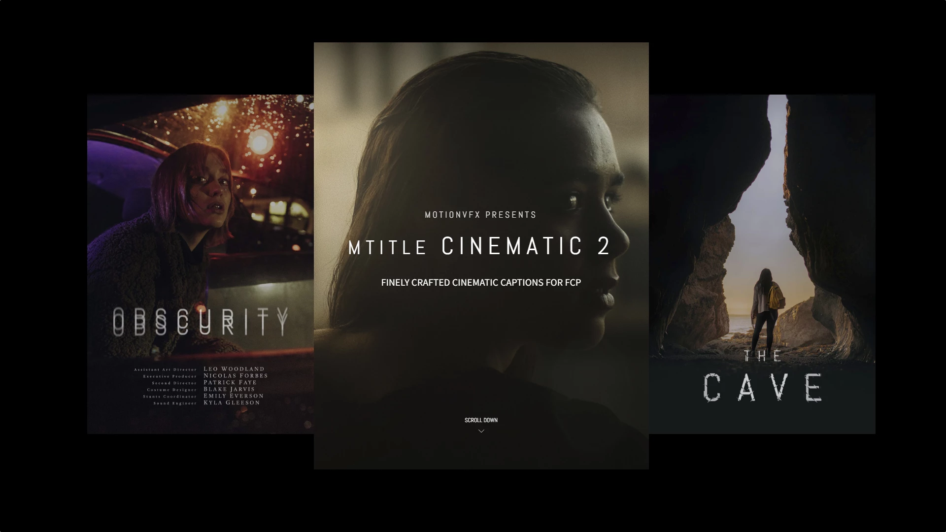motionVFX MTITLE CINEMATIC 2  FCPX插件-50个大气优美电影开场文字标题动画破解版下载 | MacPJ - 最新Mac软件与游戏破解版资源下载