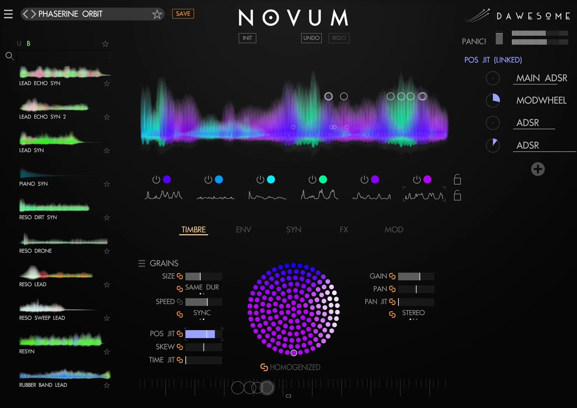 Tracktion Software Dawesome Novum 1.17 粒子合成器插件破解版下载 | MacPJ - 最新Mac软件与游戏破解版资源下载