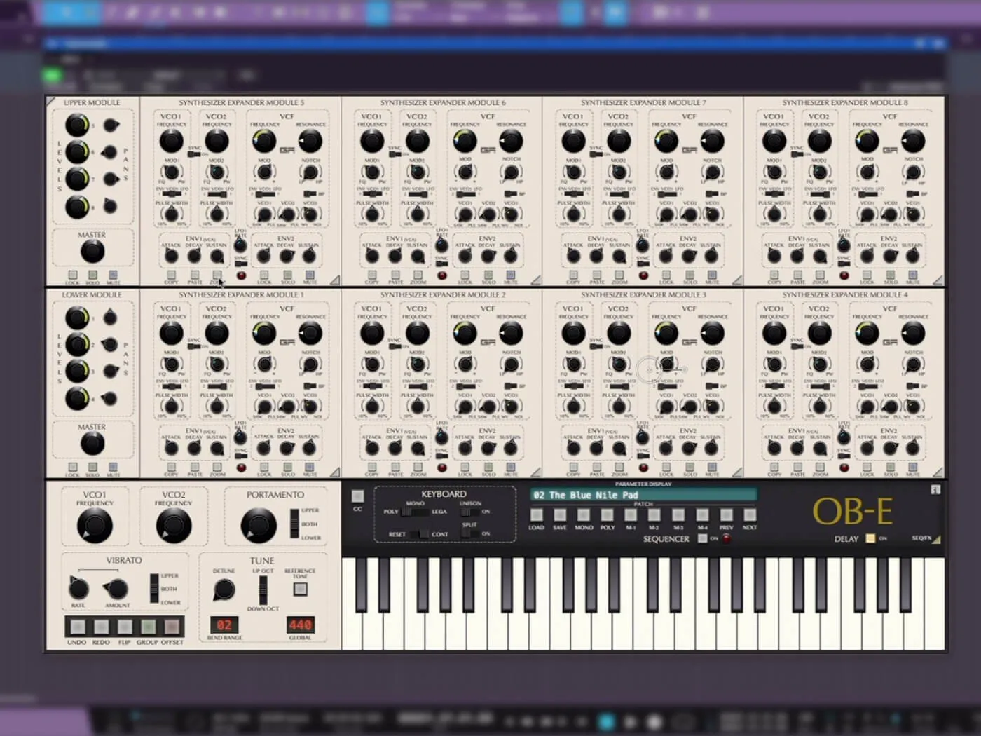 GForce Software Oberheim OB-E 2.5.1 音乐插件-模拟合成器破解版下载 | MacPJ - 最新Mac软件与游戏破解版资源下载