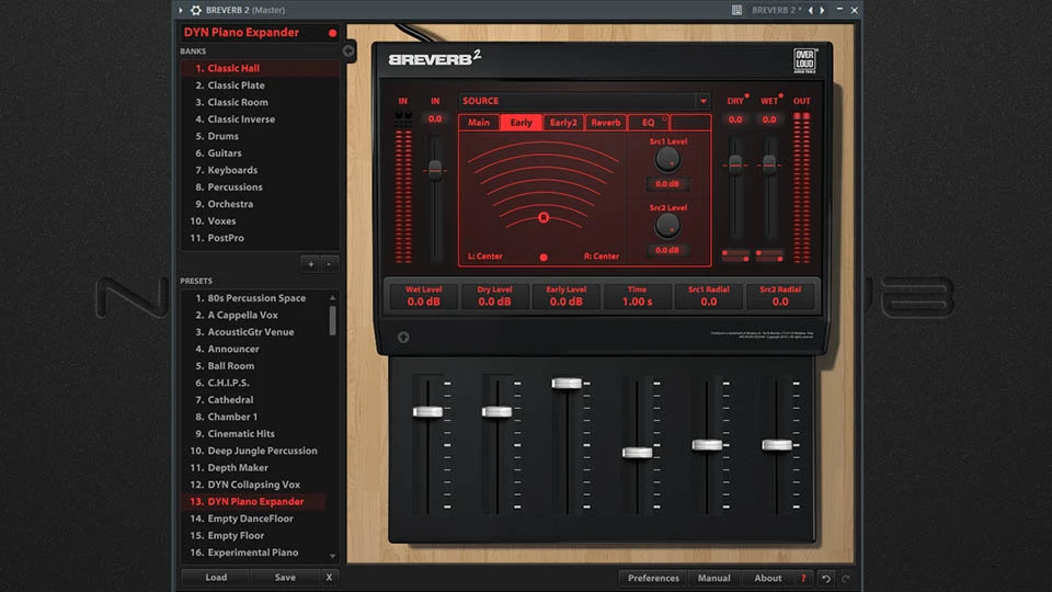 Overloud BREVERB 2.1.18 混响效果器插件简介破解版下载 | MacPJ - 最新Mac软件与游戏破解版资源下载
