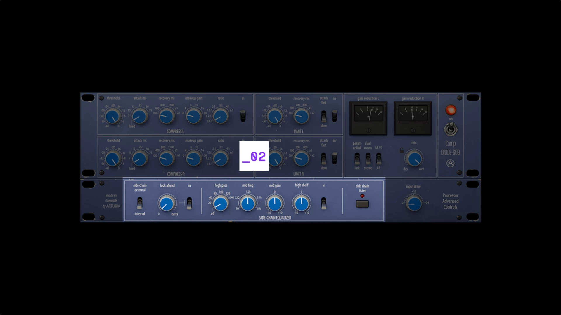 Arturia Comp DIODE-609 1.4.0 二极管压缩限幅器模拟插件破解版下载 | MacPJ - 最新Mac软件与游戏破解版资源下载