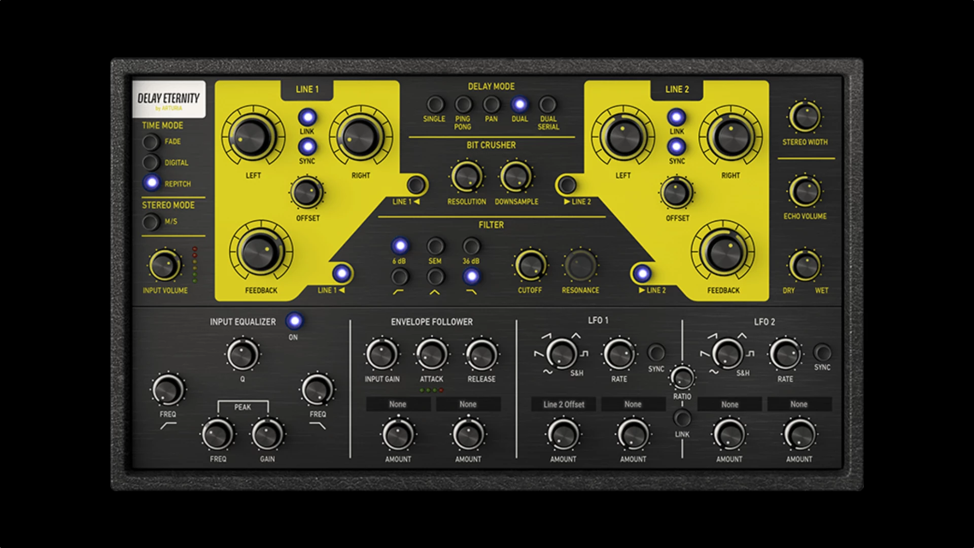 Arturia Delay ETERNITY 1.7.0 创意数字延迟插件破解版下载 | MacPJ - 最新Mac软件与游戏破解版资源下载