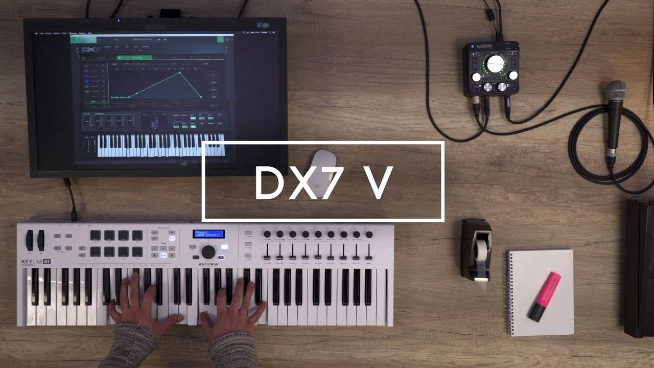 Arturia DX7 V 1.13.2 模拟FM数字合成器破解版下载 | MacPJ - 最新Mac软件与游戏破解版资源下载