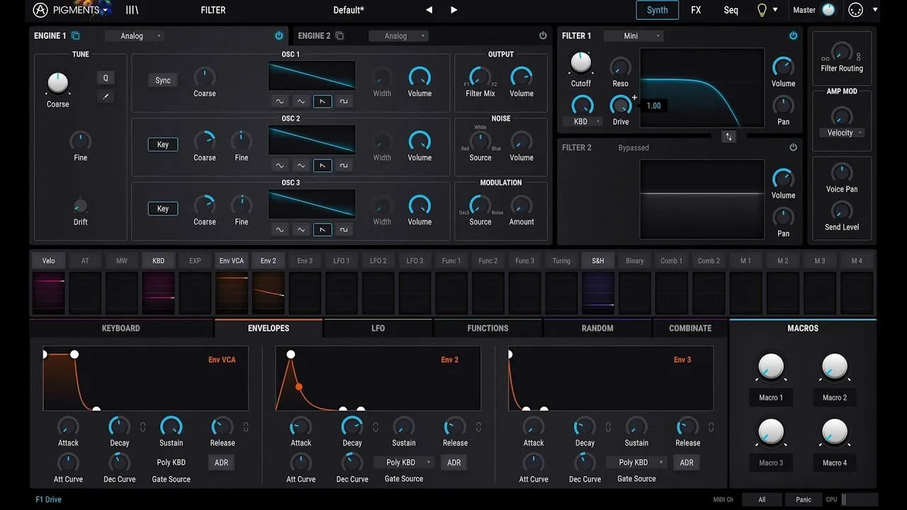 Arturia Pigments 6.0.2 (5560) 彩复音合成器音源插件破解版下载 | MacPJ - 最新Mac软件与游戏破解版资源下载